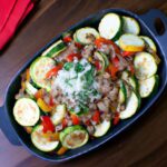 Sizzling Ground Beef & Zucchini Skillet: Easy Weeknight Meal