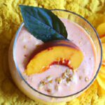 Peach and Oat Smoothie: Creamy Goodness for Vitality