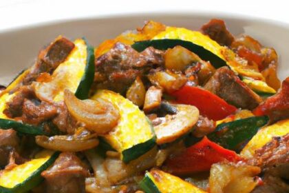 Savor the Flavor: Ground Beef and Zucchini Skillet Delight