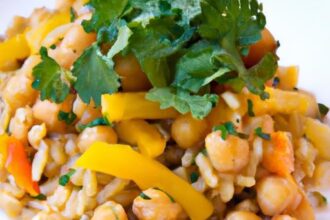 Nourishing Farro & Chickpea Pilaf: A Wholesome Delight