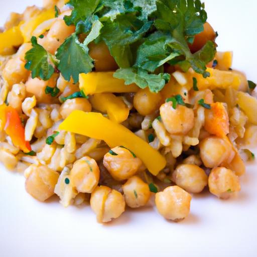 Nourishing Farro & Chickpea Pilaf: A Wholesome Delight