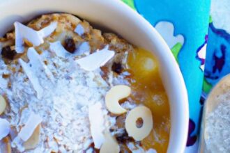Coconut & Flaxseed Oatmeal: Morning Health Boost Recipe