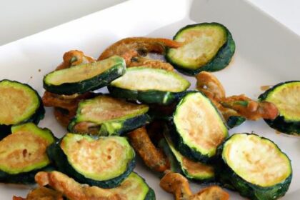 Crispy & Healthy Baked Zucchini Fries: A Tasty Twist