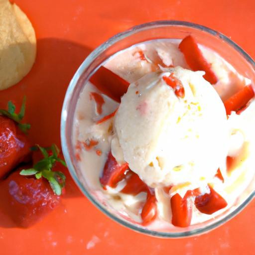Dreamy Vegan Strawberry Cheesecake Ice Cream Delight