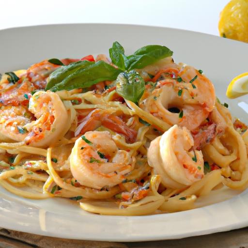 Shrimp Scampi Linguine: A Zesty twist on Classic Pasta Delight