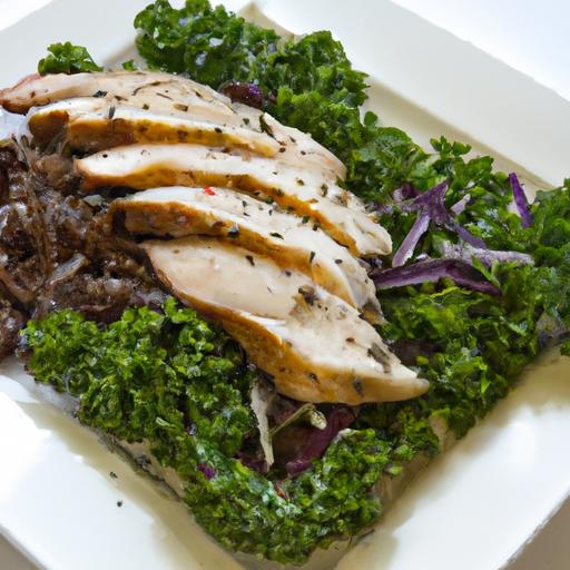 Savor the Flavor: Grilled Chicken and Kale salad Delight