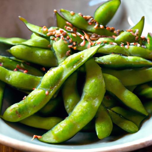 Edamame with Sea Salt: A Simple,Savory Snack Delight