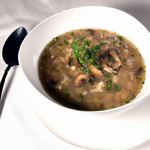 Earthy Bliss: The Art of Hearty Mushroom and Barley Soup