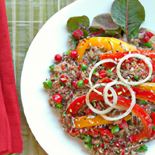 Nourish Naturally: Quinoa Salad with Roasted Veggies ⁤Delight