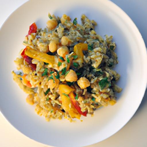 Nourishing Farro & Chickpea Pilaf: A Wholesome Delight