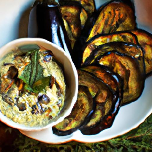 Roasted Eggplant with Tahini: A Flavorful Middle Eastern ⁢Delight