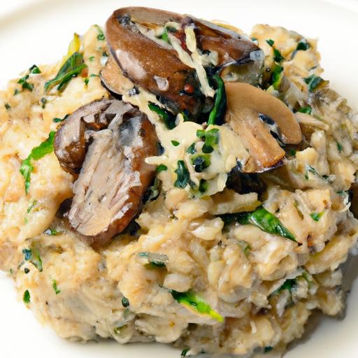 Hearty Barley & Mushroom Risotto: A Nutty, Earthy Delight