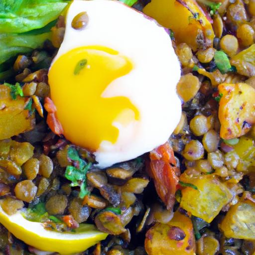 Hearty Lentil &​ Veggie Breakfast Hash:⁢ A Nutritious Start