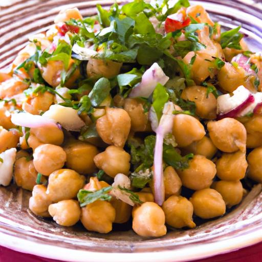 Zesty Moroccan Spiced Chickpea Salad: A Flavorful Twist