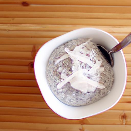 Creamy coconut Chia Seed Pudding: A Healthy Delight