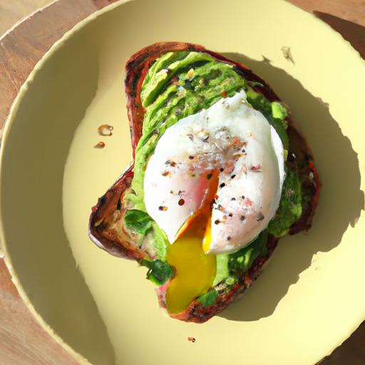 Golden ‍Mornings: Mastering Avocado Toast with Poached Egg