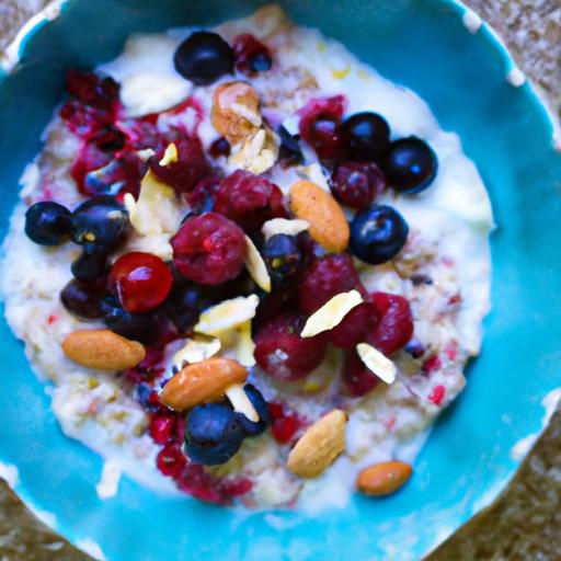 Berry ‌Almond Overnight Oats:⁢ A Deliciously Easy Breakfast Boost