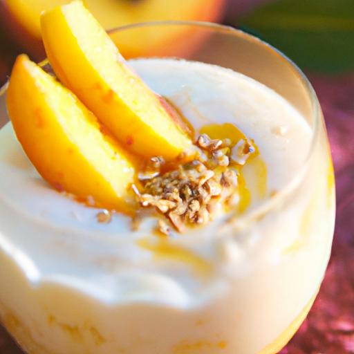 Peach and Oat Smoothie: Creamy Goodness for Vitality