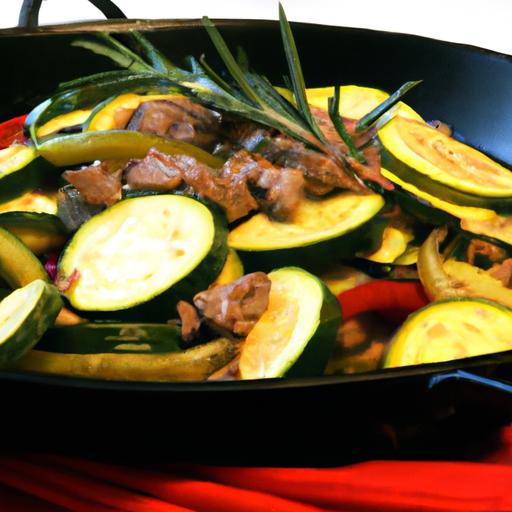 Savor the Flavor: Easy Ground ‌Beef & Zucchini Skillet Recipe