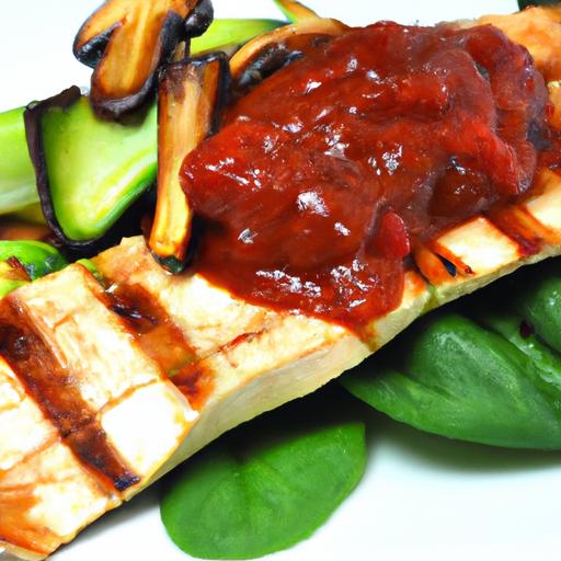 Savor Bold Flavors: Grilled Tempeh with Zesty Ginger Marinade