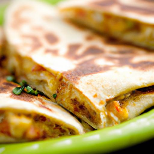 savor the Perfect Chicken and Cheese Quesadilla Delight