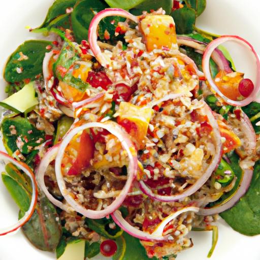 Nourish Your Plate: Quinoa Salad with Roasted Veggies Delight