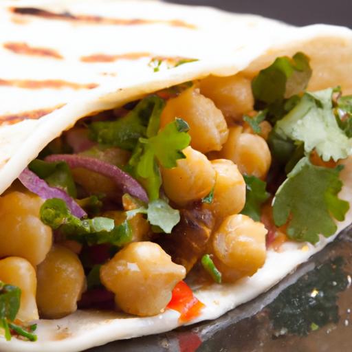 Fiery Flavor: Crafting the Perfect spicy Chickpea Wrap