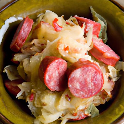 Hearty One-Pot Cabbage and Sausage: Comfort in a Dish
