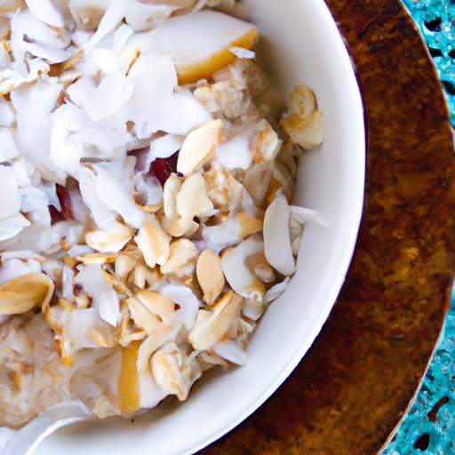 Coconut & Flaxseed Oatmeal: Morning Health Boost Recipe