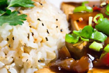 Savory Teriyaki Tofu with Rice: A Flavorful Plant-Powered Meal