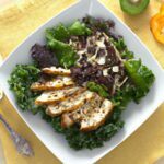 Savor the Flavor: Grilled Chicken and Kale Salad Delight
