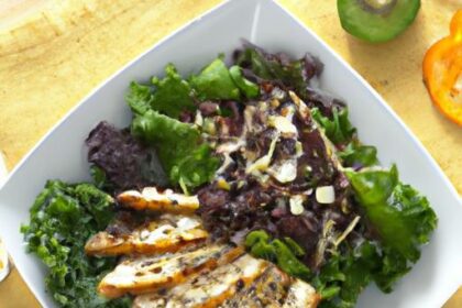 Savor the Flavor: Grilled Chicken and Kale Salad Delight