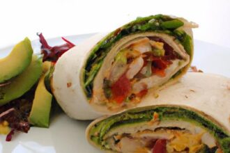 Deliciously Fresh: Crafting the Perfect Turkey Avocado Wrap