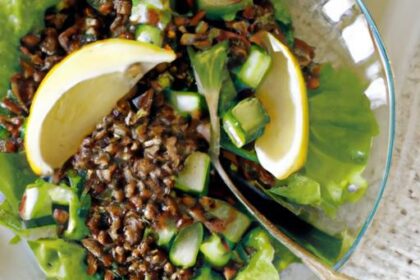 Fresh & Flavorful: The Perfect Lentil and Cucumber Salad