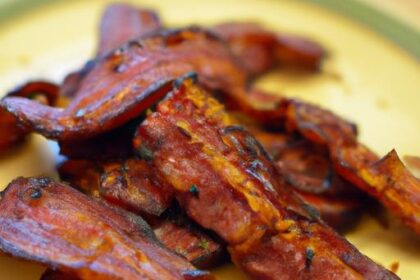 Savor the Smoky Delight of Homemade Tempeh Bacon Strips