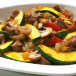 Savor the Flavor: Ground Beef and Zucchini Skillet Delight
