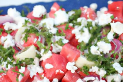 Sweet Meets Savory: The Perfect Watermelon and Feta Salad