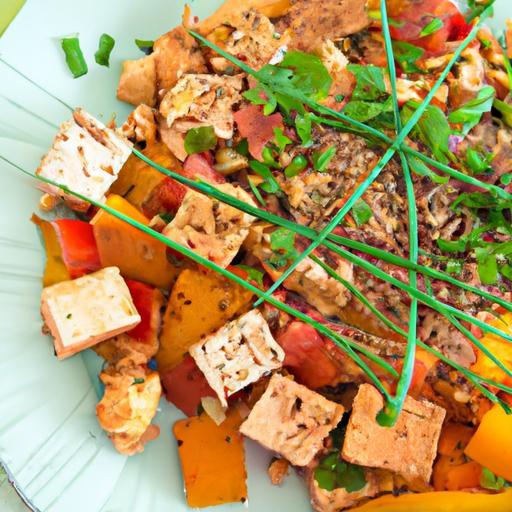Veggie-Packed Tofu Scramble: A Colorful Protein Boost