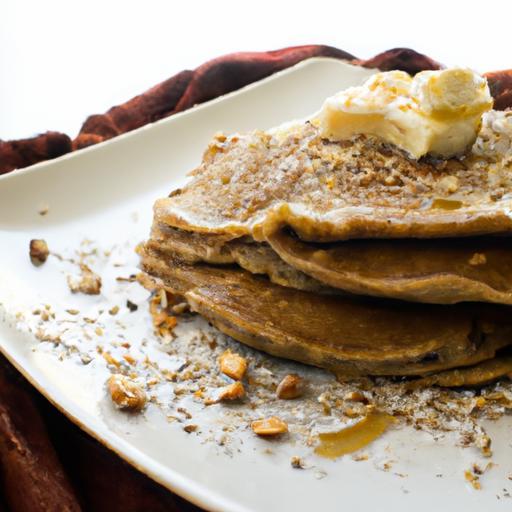 Nutty Delight: Buckwheat Pancakes with Almond Butter Bliss