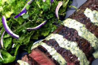 Savor Skirt Steak Perfected with Zesty Chimichurri Sauce