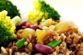 Wholesome Brown Rice & Lentil Bowl: Nutritious & Flavorful