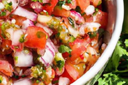 Fresh & Zesty: Homemade No-Oil Salsa Recipe Unveiled
