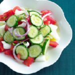 Fresh & Crisp: The Ultimate Tomato, Onion, Cucumber Salad