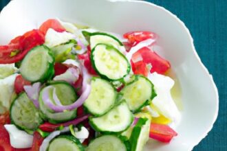 Fresh & Crisp: The Ultimate Tomato, Onion, Cucumber Salad