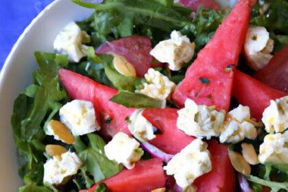 Refreshing Arugula, Watermelon & Feta Salad Recipe Ideas