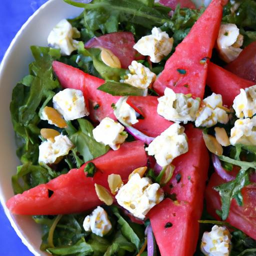 Refreshing Arugula, Watermelon & Feta Salad Recipe Ideas