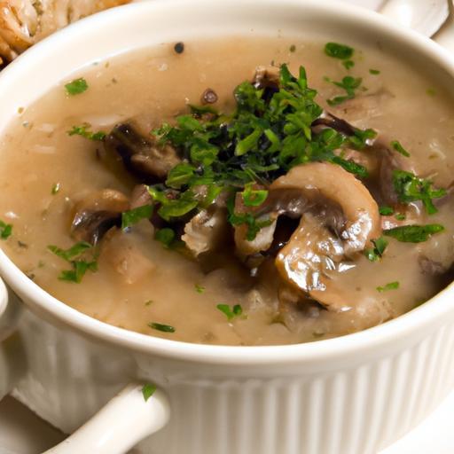 Savor the Earthy Richness of Mushroom and Barley Soup