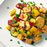 Colorful Tofu Scramble: A Veggie-Packed Morning Boost
