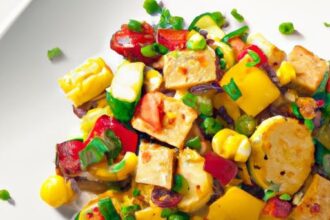 Colorful Tofu Scramble: A Veggie-Packed Morning Boost