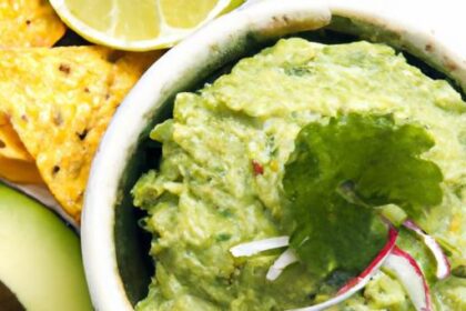 Zesty No-Oil Guacamole with Lime: Fresh, Light & Flavorful